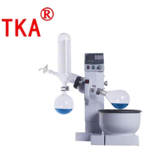 Évaporateur rotatif de laboratoire de chimie TKA Chine et vide avec refroidisseur