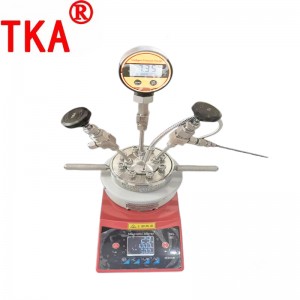Mini Magnetic Mixing Chemical High Pressure Reactor with Mechanical Pressure Gauge.