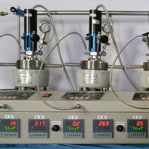 Tanque de biorreator agitado multimagnético de 25-2000 ml para experimento paralelo