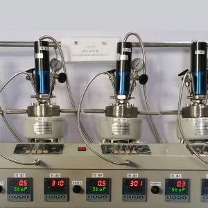 Tanque de biorreactor agitado magnético múltiple de 25-2000 ml para experimentos paralelos